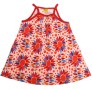 Jurk Zonder Mouw Zonnebloem Rood